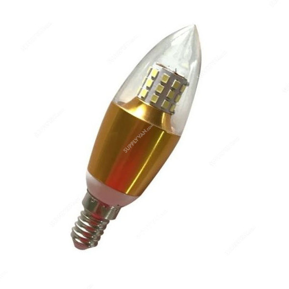 RR LED Candle Bulb, RRCL-5-5WE14, SMD, 5.5W, 3000K