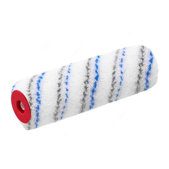 Beorol Paint Roller Cover, VBLR23CG45, Blue Line, White and Blue