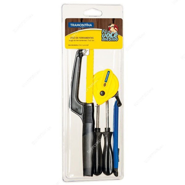 Tramontina Hand Tool Set, 43408124, 5 Pcs/Set