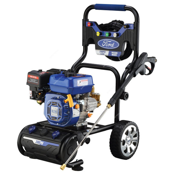 Ford Gas-Powered Cold Water Pressure Washer, FPWG3100H-J, 3100 PSI, 208CC, 9.5 L/Min Flow Rate