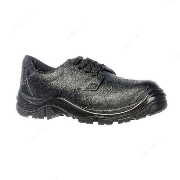 Vaultex Steel Toe Safety Shoe, DVR, Black, Size38