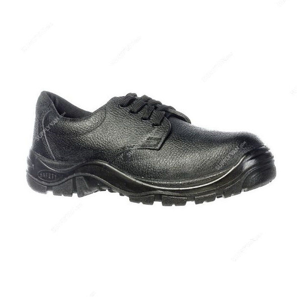Vaultex Steel Toe Safety Shoe, DVR, Black, Size40