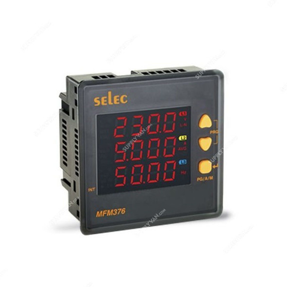 Selec Multifunction Meter, MFM376-C, 230VAC