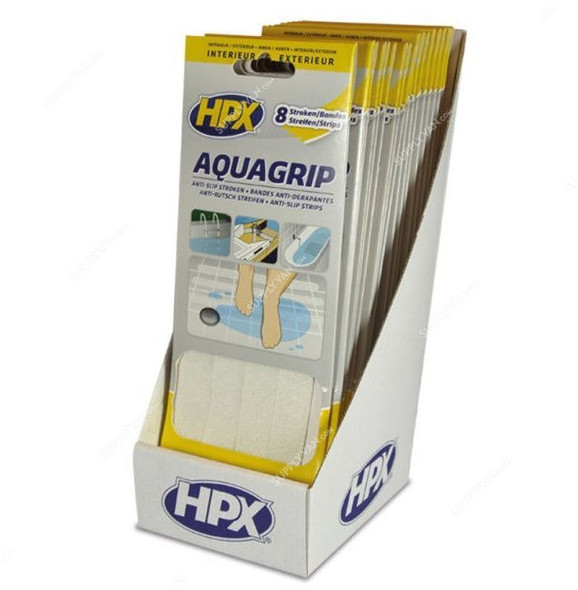 Hpx Aqua Grip Tape, AG2024, 240MM, Transparent, PK8