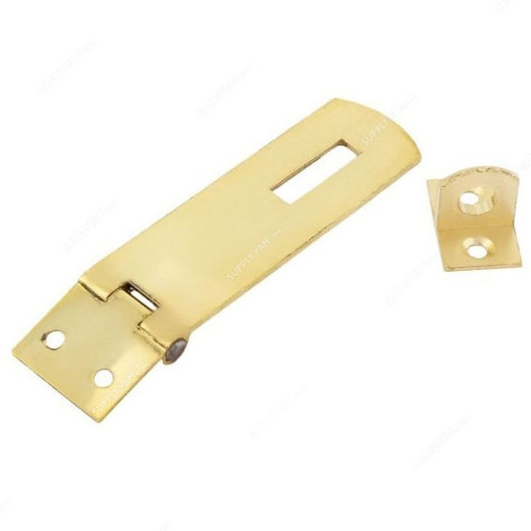 Robustline Hasp And Staple, 7x2.5CM, Brass