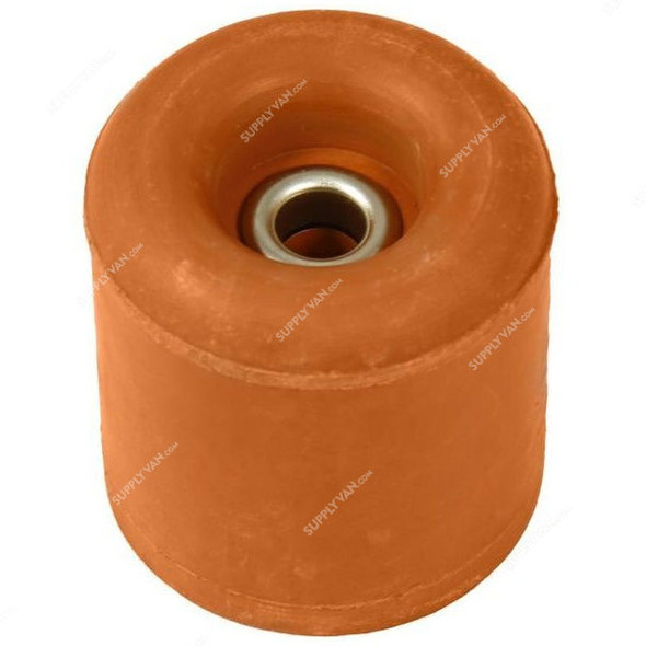 Door Stopper, Rubber, 50MM, Orange