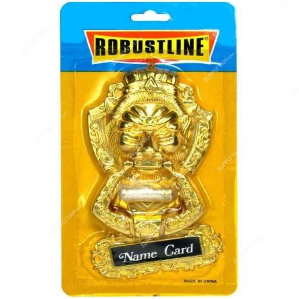 Robustline Door Knocker, Gold