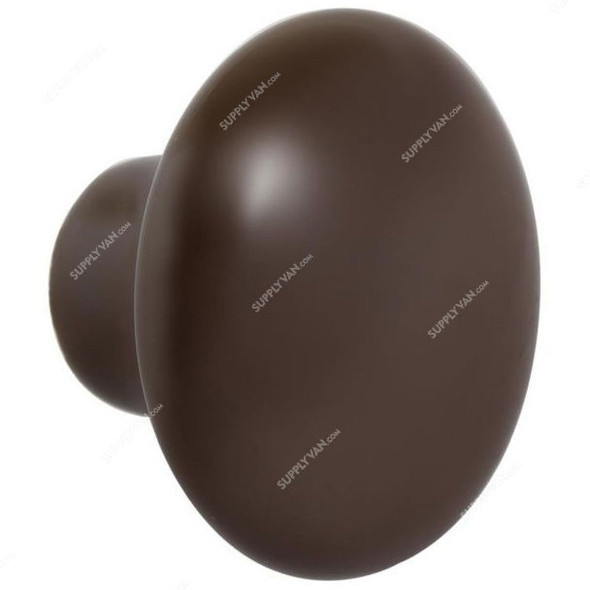 Cupboard Knob, 101 Plain, 25MM, Brown