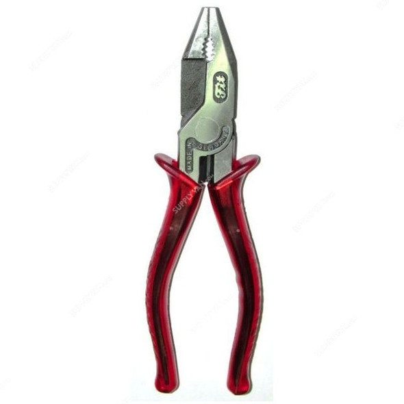 Multi Purpose Plier, Red and Silver