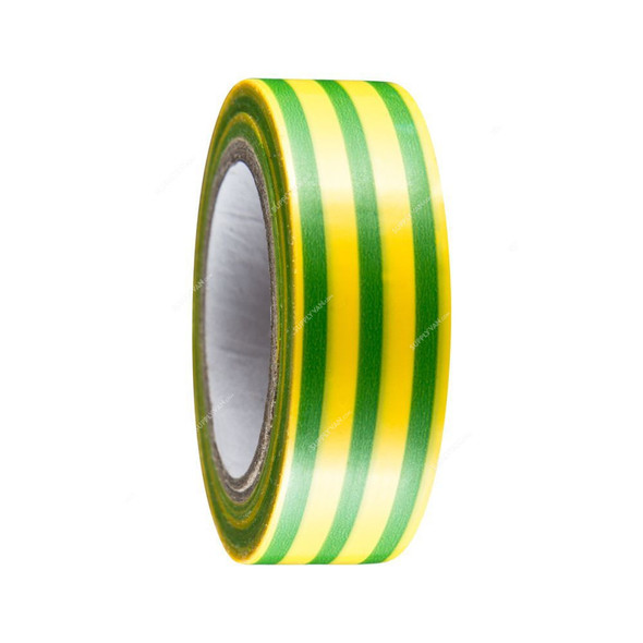 Beorol Insulated Tape, IT19ZZ, 10 Mtrs, Yellow and Green