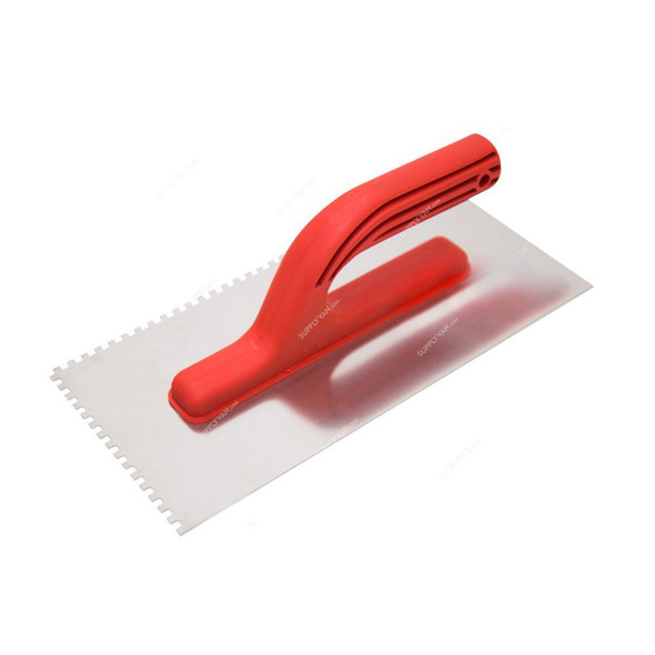 Beorol Plastering Trowel, GRN8, PVC/Stainless Steel, 0.7MM Thk, 130MM Width x 270MM Length