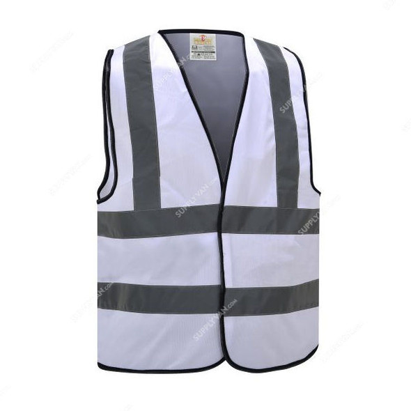 Empiral Safety Vest, E108083602, Glitter, White, M