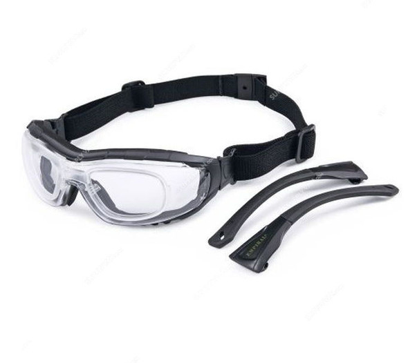 Empiral Safety Spectacle With Pouch, E114231323, Rx Ultra, Clear