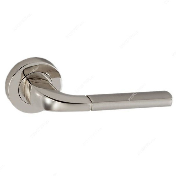 Doganlar Door Handle, Berat, Zinc, Satin Nickel