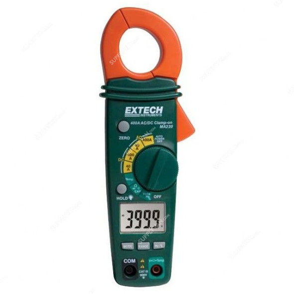 Extech Clamp Meter, MA220, -20 to 760 Deg.C