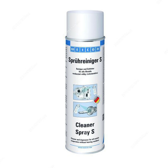 Weicon S Cleaner Spray, W137508, 500ML 
