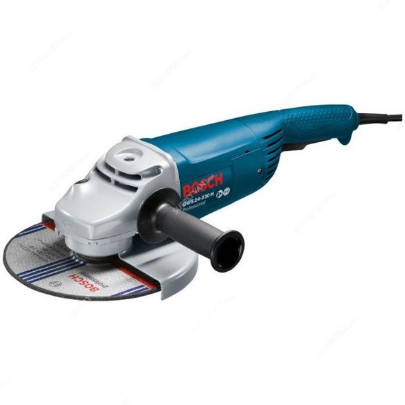 Bosch Angle Grinder, GWS-24-230H, 2400W