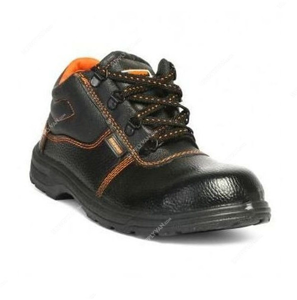 Rns Safety Shoes, Size43, Black, High Ankle