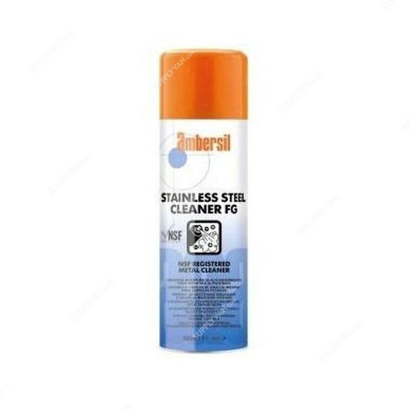 Ambersil Stainless Steel Cleaner, MLT-30249, 500ML