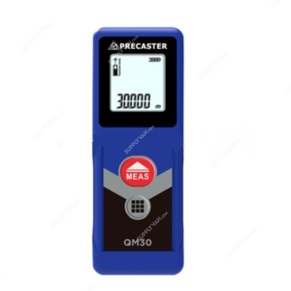 Precaster Laser Distance Meter, QM30, 0.05-30 Mtrs