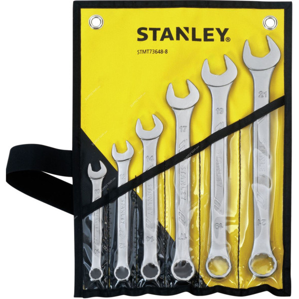 Stanley Combination Wrench Set, STMT73648-8, 6 Pcs/Set