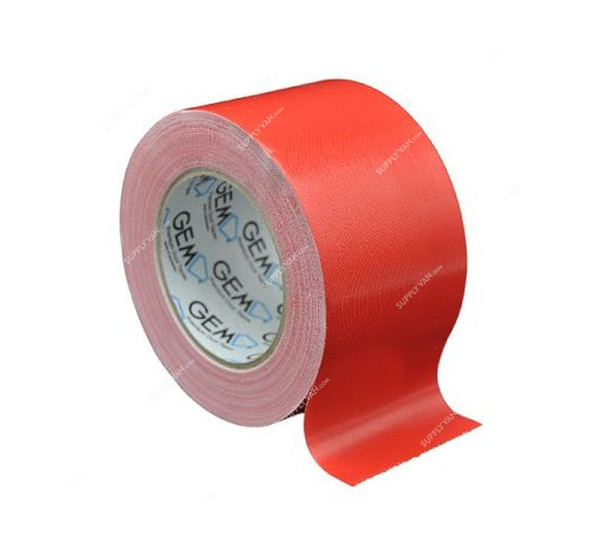 Gem Cloth Tape, GM-CT302580-RD, 25 Mtrs, Red
