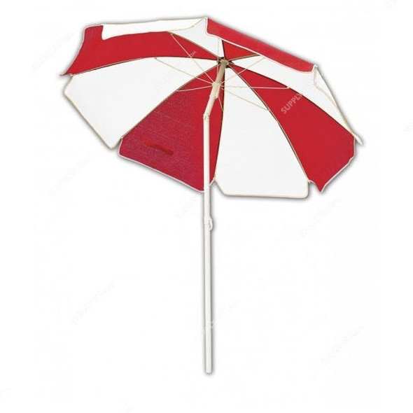 Profen Beach Umbrella, Bum-100, 2 Mtrs, Red and White