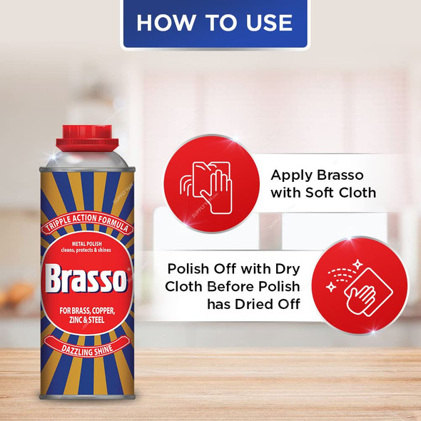 Brasso Metal Polish, 200ML