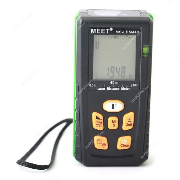 Meet Digital Distance Meter, MS-LDM440, 0.05-40 Mtrs
