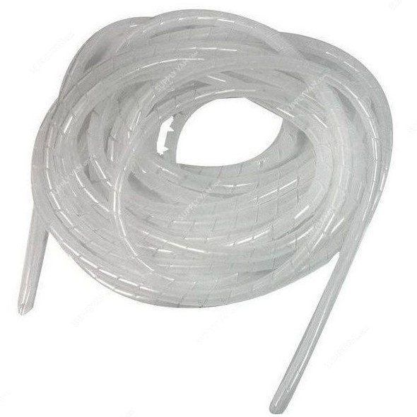 Uhcom Spiral Wire Wrap, Uhcom-KS19, 10 Mtrs, White