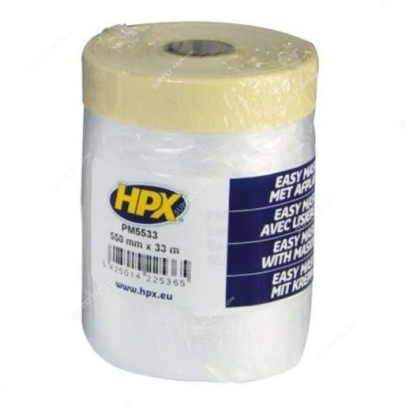 Hpx Cover Foil With Masking Tape, PM5533, 33 Mtrs
