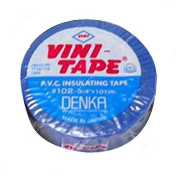 Vini Electrical Insulation Tape, 119920, 10 Mtrs, Blue, PK10
