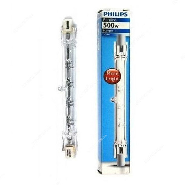 Philips Halogen Bulb, 500W, 2700K, Warm White