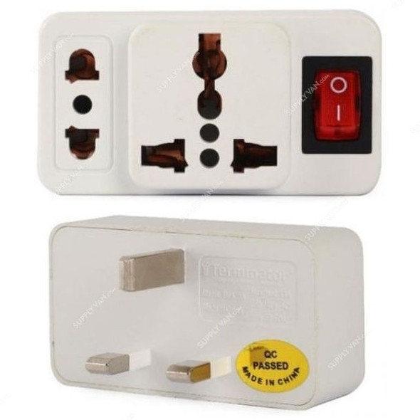 Terminator Multi Power Adaptor With Switch, 13A
