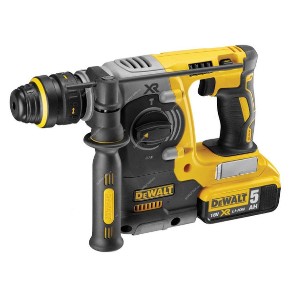 Dewalt SDS Plus Cordless Hammer Drill, DCH273P2-GB, Li-Ion, 18V