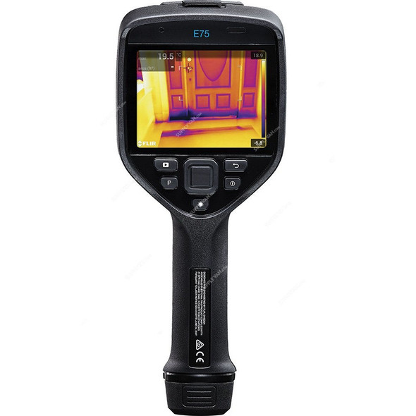 Flir Advanced Thermal Imaging Camera, E75, 320 x 240p, -20 to 1000 Deg.C