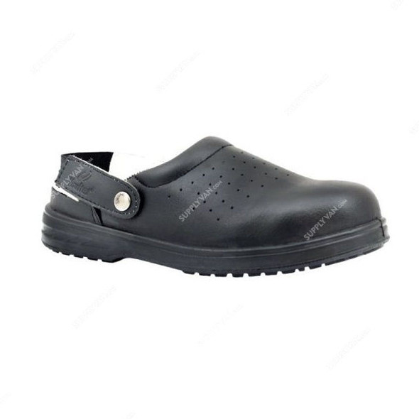 Vaultex Steel Toe Safety Shoe, VE12, Size40, Black, Low Ankle