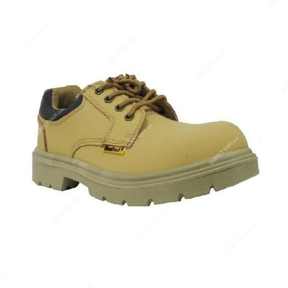 Vaultex Steel Toe Safety Shoes, LNS, Size38, Honey, Low Ankle