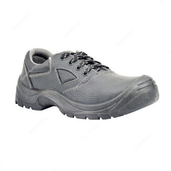 Vaultex Steel Toe Safety Shoes, VJE, Size43, Grey, Low Ankle