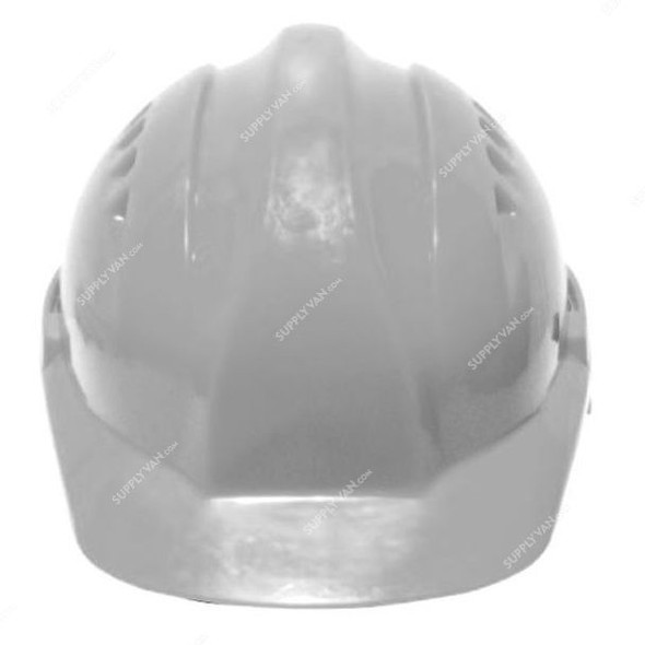 Vaultex Safety Helmet With Ratchet Suspension, VHR, Grey