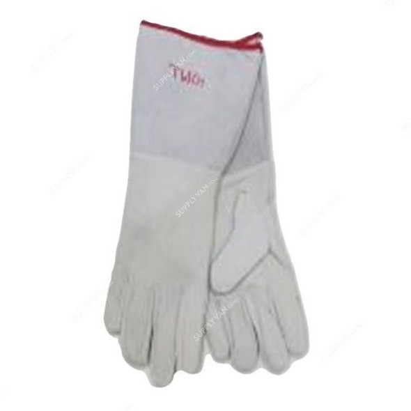 Welding Gloves, TWG, Free Size, Grey