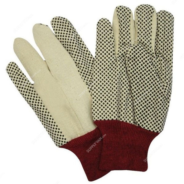Vaultex Dotted Gloves, VDD, Free Size, Multicolor, PK12