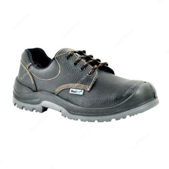 Vaultex Steel Toe Safety Shoes, SGM, Size38, Black, Low Ankle