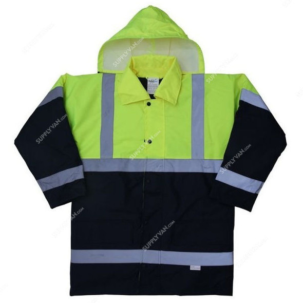 Vaultex Reflective Winter Jacket, KIP, L, Navy Blue