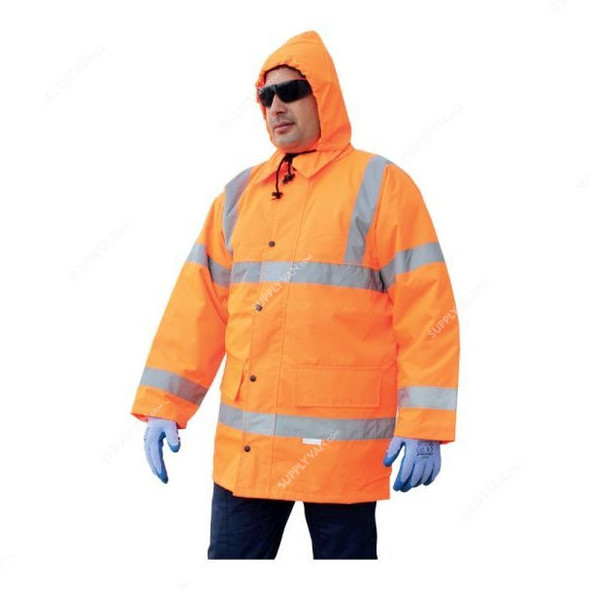 Vaultex Winter Jacket, JGO, 3XL, Orange