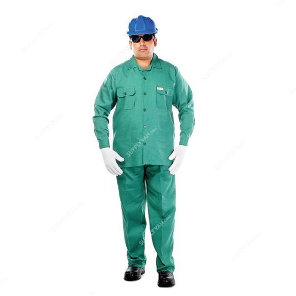Workland Pant and Shirt, 2GWL, 135GSM, M, Green