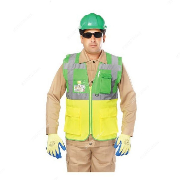 Vaultex Safety Vest, IKM, 100GSM, M, Yellow
