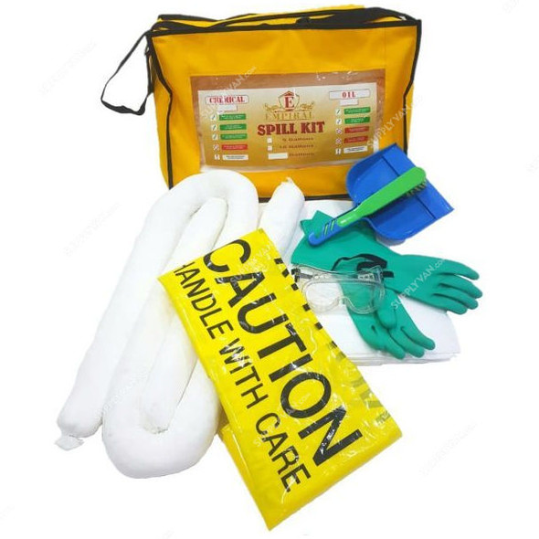 Empiral Portable Bag Chemical Spill Kit, E135522820, 19 Litres