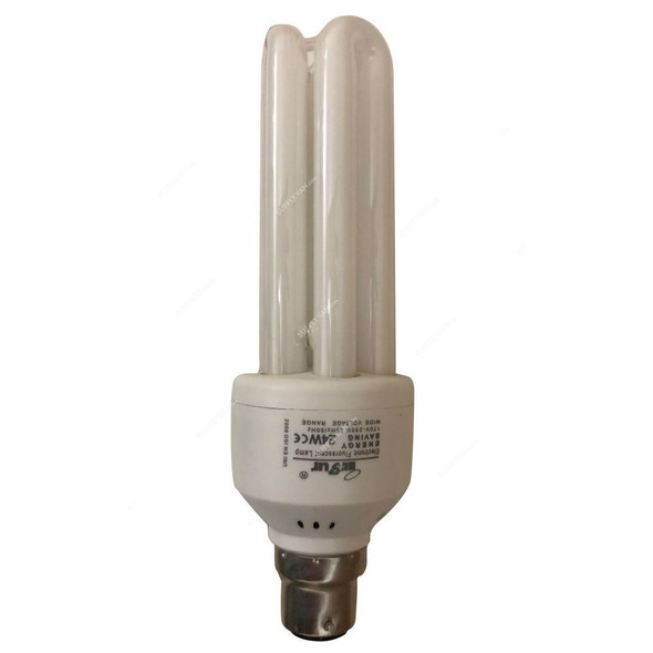 Inbur Energy Saving Bulb, DSK-IBR-24W, 24W, 2U, White