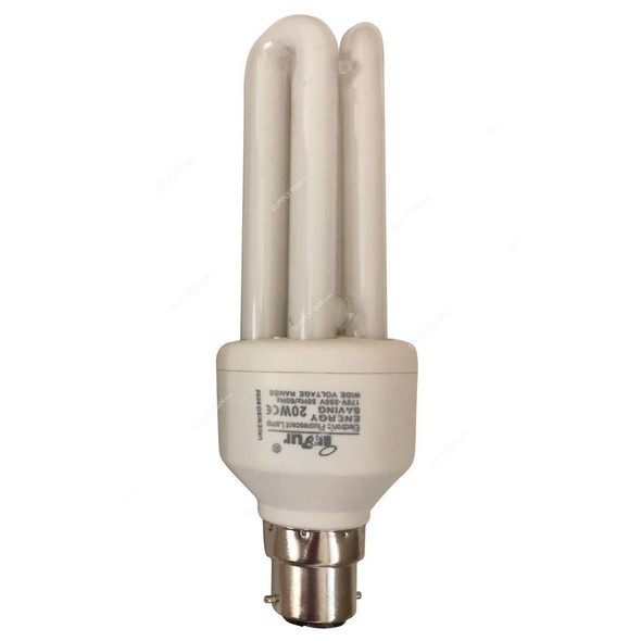 Inbur Energy Saving Bulb, DSK-IBR-20W, 20W, 3U, White